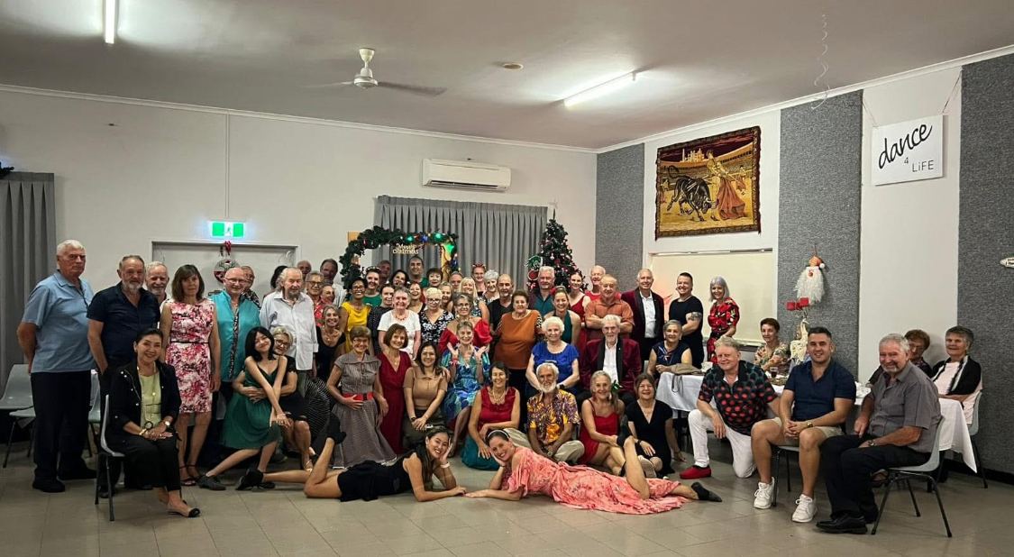 dance4Life FNQ community group photo at Hispanic Club